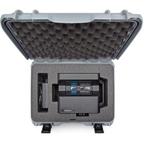  Nanuk 925 Waterproof Hard Case with Custom Foam Insert for Matterport Camera - Silver (925-EMATT5)
