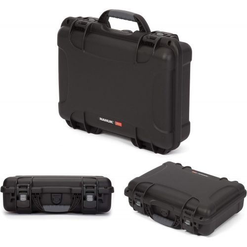  Nanuk 910 Waterproof Carry-on Hard Case with Foam Insert for DJI Mavic Mini 2 Fly More - Black