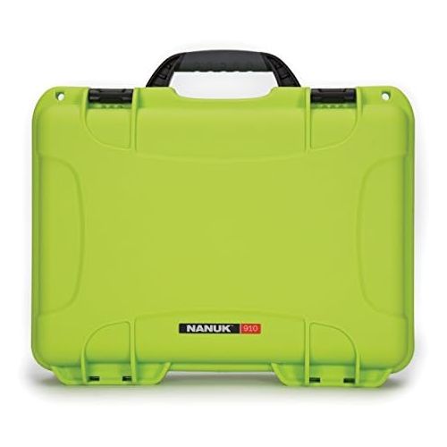  Nanuk 910 Waterproof Hard Case Empty - Lime