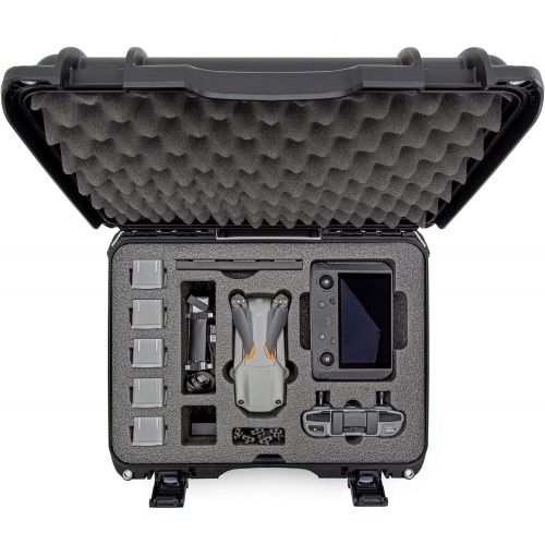  Nanuk Waterproof Hard Case with Foam Insert for DJI Air 2S Fly More Combo & Smart Controller - Black 925-MAVIA2S1