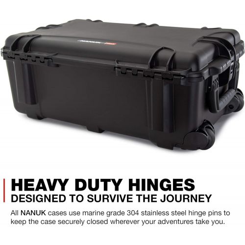  Nanuk 963 Waterproof Hard Case with Wheels