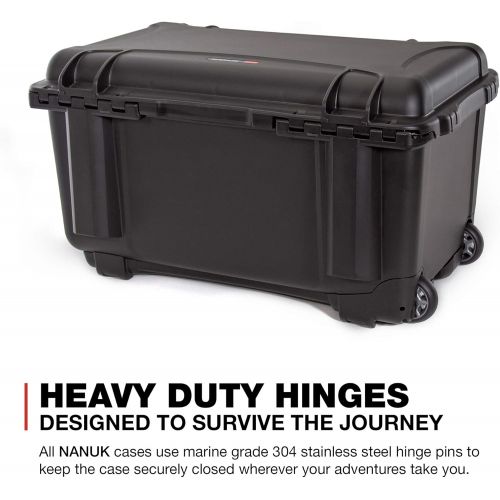  Nanuk 938 Waterproof Hard Case with Wheels