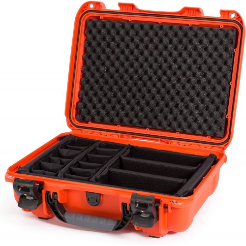  Nanuk 923 Waterproof Hard Case with Padded Dividers - Orange