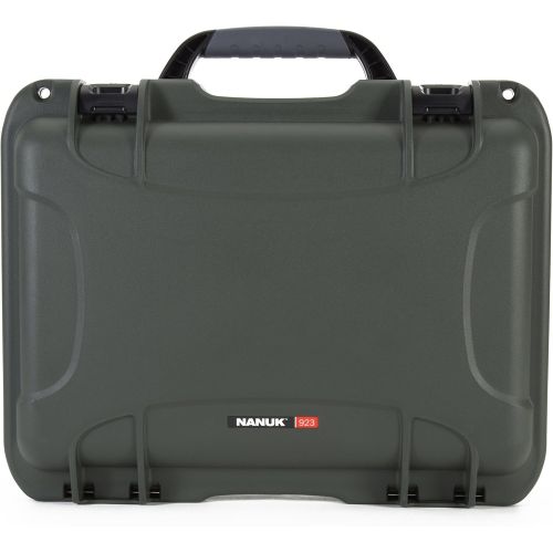  Nanuk 923 Waterproof Hard Case with Padded Dividers - Olive