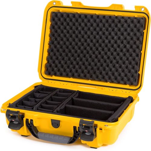  Nanuk 923 Waterproof Hard Case with Padded Dividers - Yellow