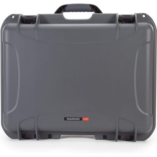  Nanuk 930 Waterproof Hard Case with Padded Dividers - Graphite