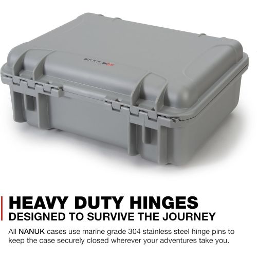  Nanuk 930 Waterproof Hard Case with Padded Dividers - Graphite