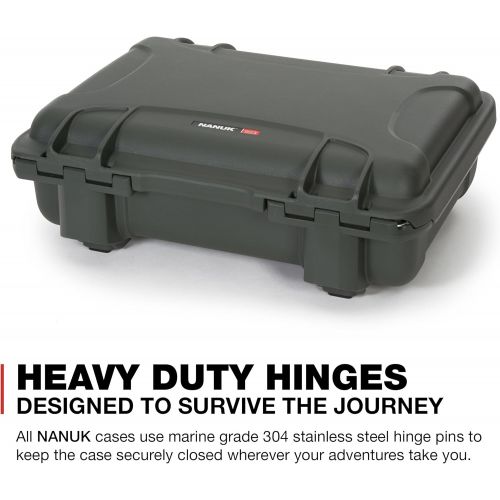  Nanuk 923 Waterproof Hard Case with Padded Dividers - Black