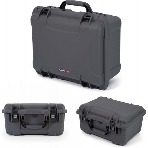  Nanuk 933 Waterproof Hard Case with Padded Dividers - Graphite