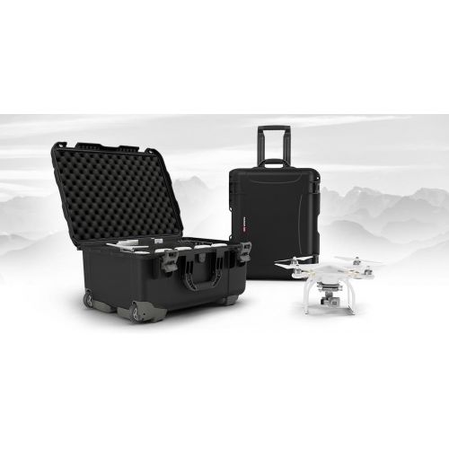  Nanuk 950-DJI7 Waterproof Hard Case with Wheels and Foam Insert for DJI_Phantom 3 - Graphite