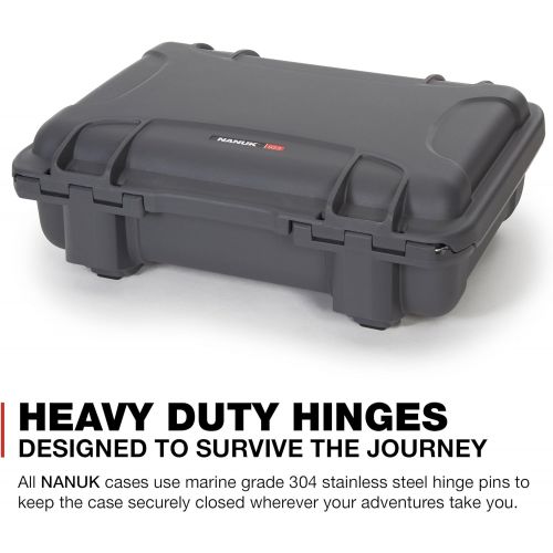  Nanuk 923 Waterproof Hard Case with Foam Insert - Olive