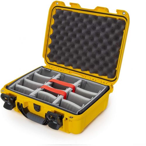  Nanuk 920 Waterproof Hard Case with Padded Dividers - Yellow