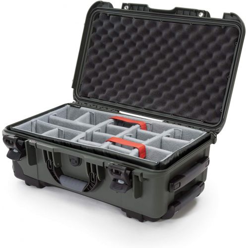  Nanuk 935 Waterproof Hard Case with Wheels Empty - Orange