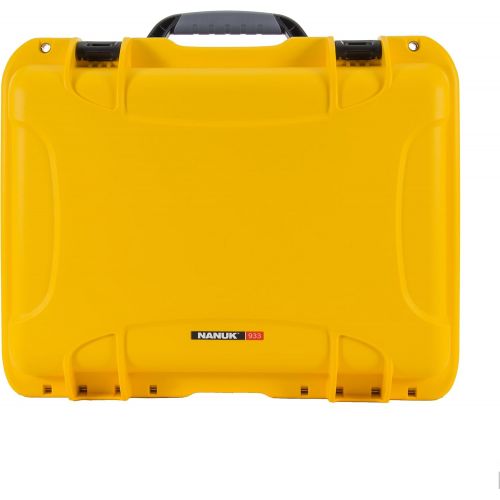  Nanuk 933 Waterproof Hard Case Empty - Yellow