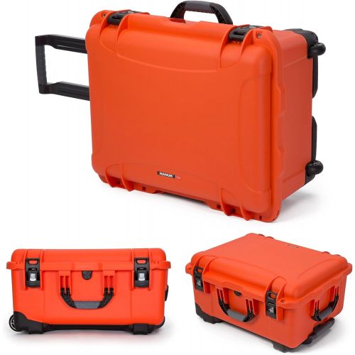  Nanuk 950-DJI3 Waterproof Hard Case with Wheels and Foam Insert for DJI_Phantom 3 - Orange