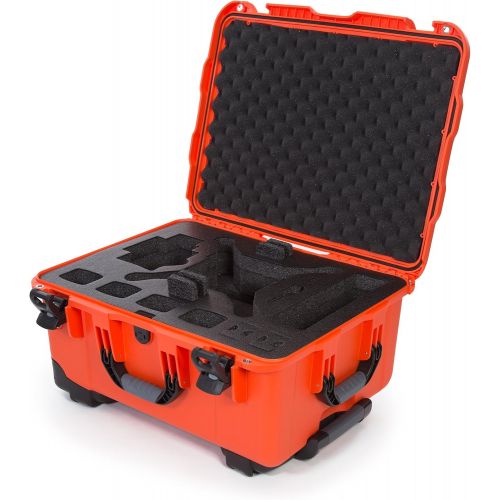  Nanuk 950-DJI3 Waterproof Hard Case with Wheels and Foam Insert for DJI_Phantom 3 - Orange