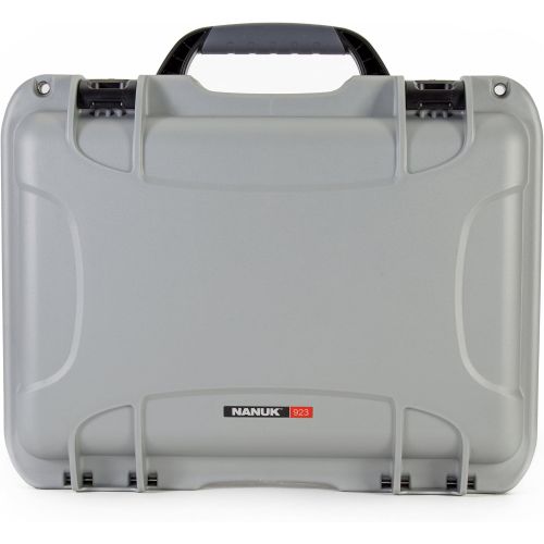  Nanuk 923 Waterproof Hard Case with Foam Insert - Silver