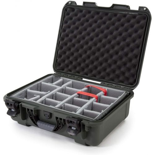  Nanuk 930 Waterproof Hard Case with Padded Dividers - Olive