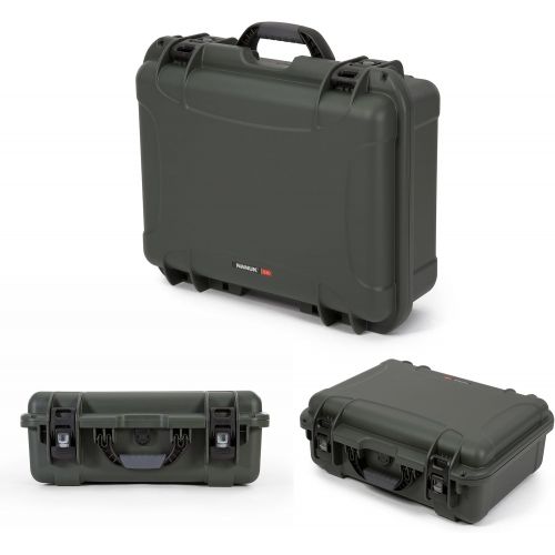  Nanuk 930 Waterproof Hard Case with Padded Dividers - Olive