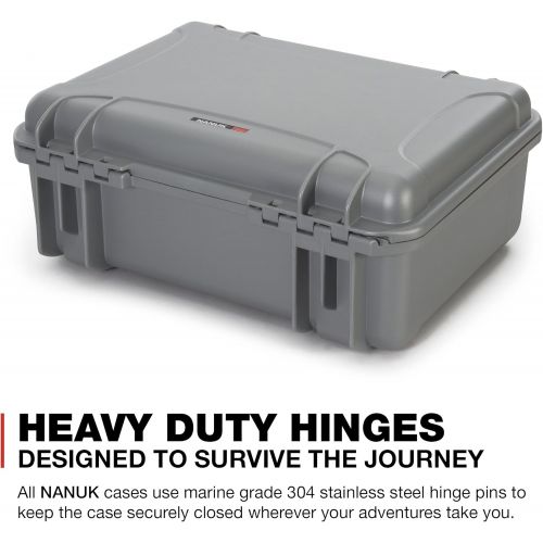  Nanuk 940-0003 940 Waterproof Hard Case, Empty, Orange