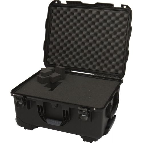  Nanuk 950 Waterproof Hard Case with Wheels and Foam Insert - Black