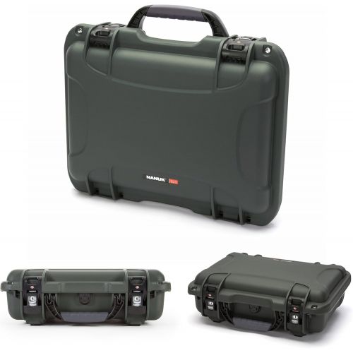  Nanuk 923 Waterproof Hard Case with Laptop Insert Kit - Silver