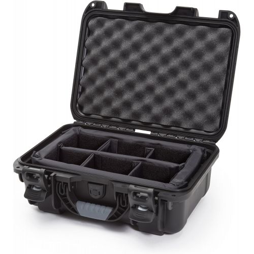  Nanuk 915 Waterproof Hard Case with Padded Dividers - Graphite