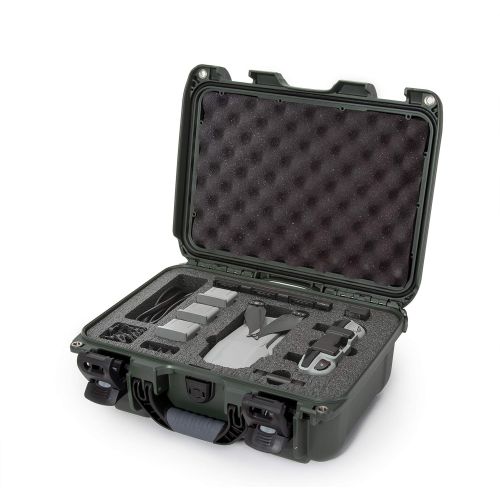  Nanuk DJI Drone Waterproof Hard Case with Custom Foam Insert for DJI Mavic PRO - Silver