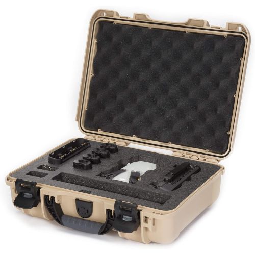  Nanuk DJI Drone Waterproof Hard Case with Custom Foam Insert for DJI Mavic PRO - Silver