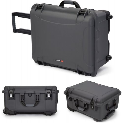  Nanuk 950-DJI1 Waterproof Hard Case with Wheels and Foam Insert for DJI_Phantom 3 - Black