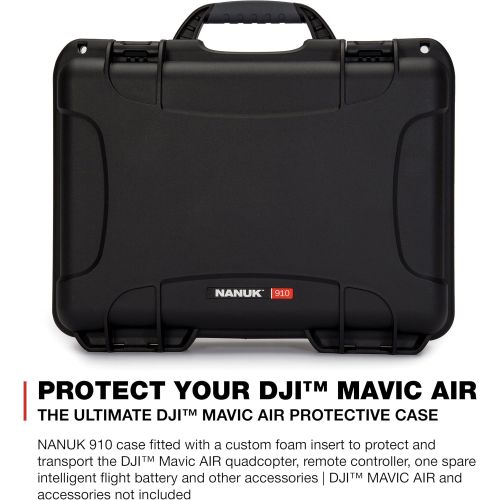  Nanuk DJI Drone Waterproof Hard Case with Custom Foam Insert for DJI Mavic PRO - Olive