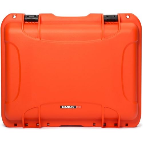  Nanuk 933 Waterproof Hard Case with Foam Insert - Orange