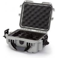 Nanuk 905 Waterproof Hard Drone Case with Custom Foam Insert for DJI Spark  Silver