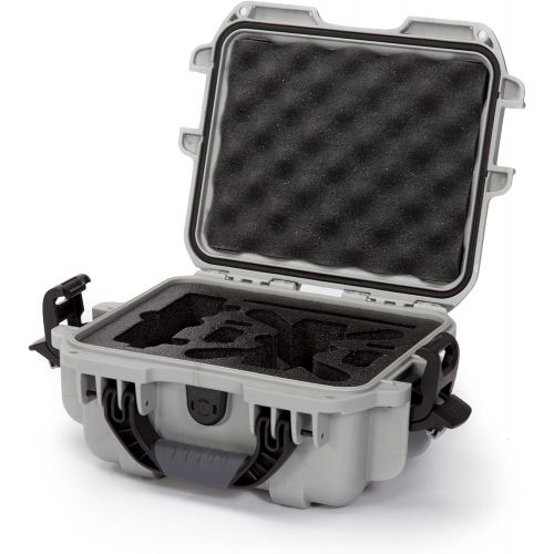  Nanuk 905 Waterproof Hard Drone Case with Custom Foam Insert for DJI Spark  Silver