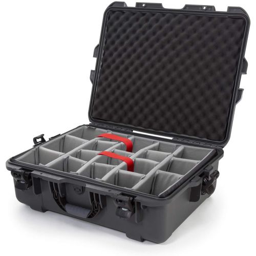  Nanuk 945 Waterproof Hard Case with Padded Dividers - Graphite