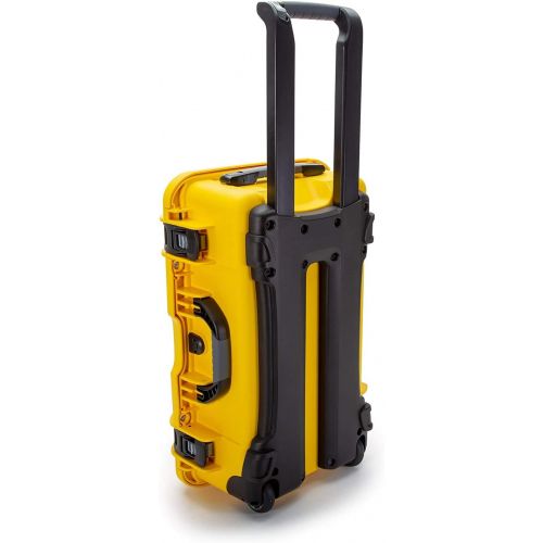  Nanuk 935 Waterproof Carry-On Hard Case with Wheels and Foam Insert - Yellow