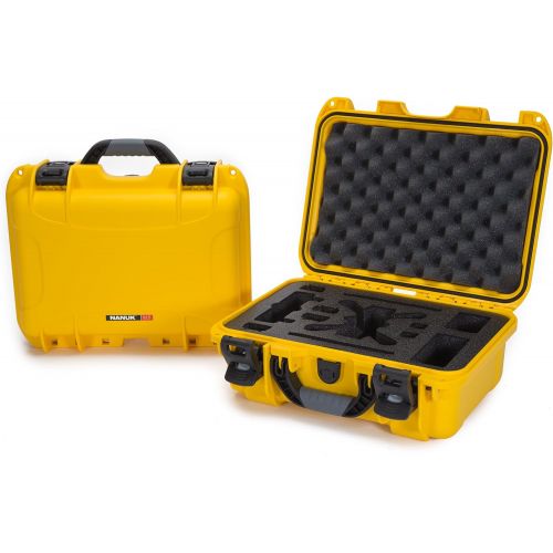  Nanuk 915 Waterproof Hard Drone Case with Custom Foam Insert for DJI Spark Flymore - Olive