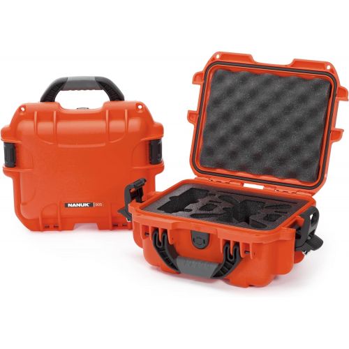  Nanuk 915 Waterproof Hard Drone Case with Custom Foam Insert for DJI Spark Flymore - Olive