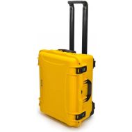 Nanuk 950 Waterproof Hard Case with Wheels and Padded Divider - Yellow