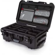 Nanuk 935 Waterproof Hard Case with Wheels and Padded Divider - Silver