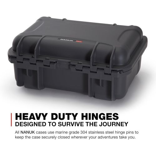  Nanuk 915 Waterproof Hard Case with Foam Insert - Black