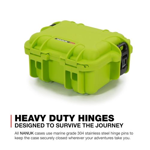  Nanuk 905 Waterproof Hard Case Empty - Lime