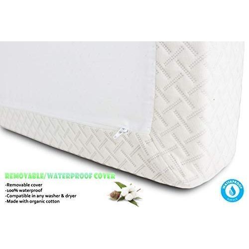  Official Amazon Exclusive NapYou Dual Comfort Crib Mattress, Firm Side for Infant & Soft Side for Toddler with 100% Waterproof Cover Made with Organic Cotton - Reversible Baby Matt