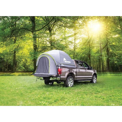  Napier Outdoors Napier Backroadz Truck Tent, Grey/Green, Full Size Short Bed (5.5-5.8)