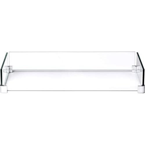  Napoleon Glass Wind Screen for GPFTR3656 & KENS1 Fire Tables, 35.75 x 14.25-Inch