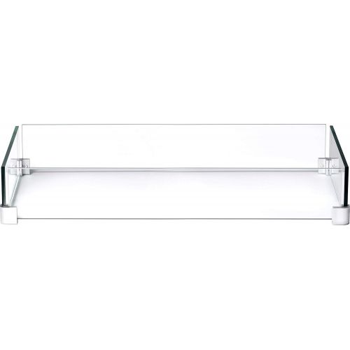  Napoleon Glass Wind Screen for GPFTR3656 & KENS1 Fire Tables, 35.75 x 14.25-Inch