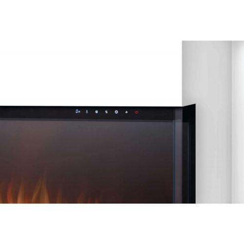  Napoleon Trivista-NEFB50H-3SV Wall Hanging Electric Fireplace, 50 Inch, Black