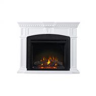 Napoleon Taylor-NEFP33-0214W Electric Fireplace with Mantel, 33 Inch, White
