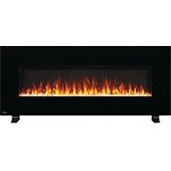 Napoleon Harsten 50 Inch Linear Electric Fireplace With Integrated Bluetooth Speakers - Can be Wall Mounted - 400 Sq Ft Electric Fireplace Heater