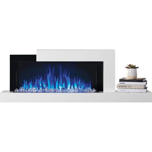  Napoleon Stylus-NEFP32-5019W Wall Hanging Electric Fireplace, 32 Inch, White